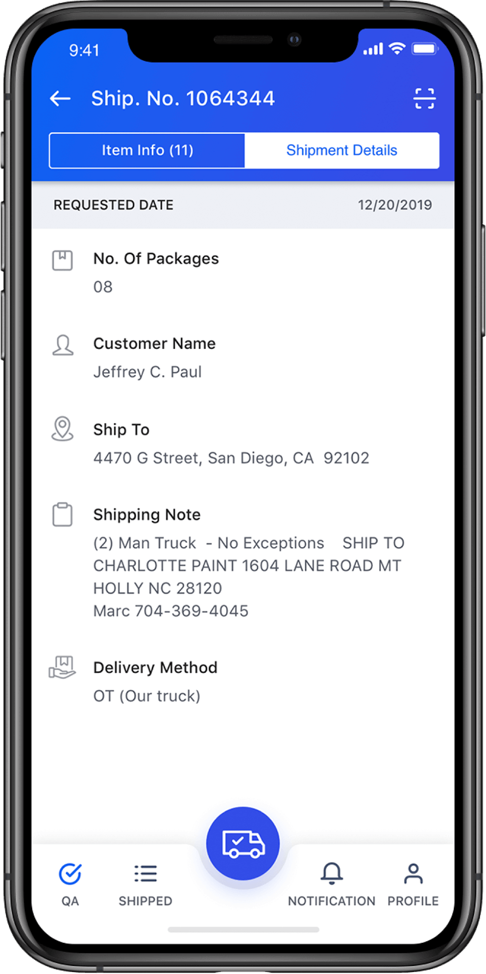 proof of delivery automation